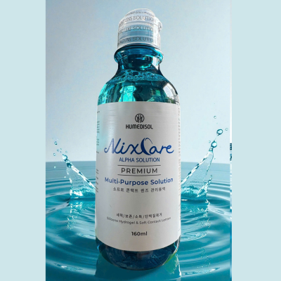 DUNG DỊCH VỆ SINH BẢO QUẢN KÍNH ÁP TRÒNG NIXCARE 160ML